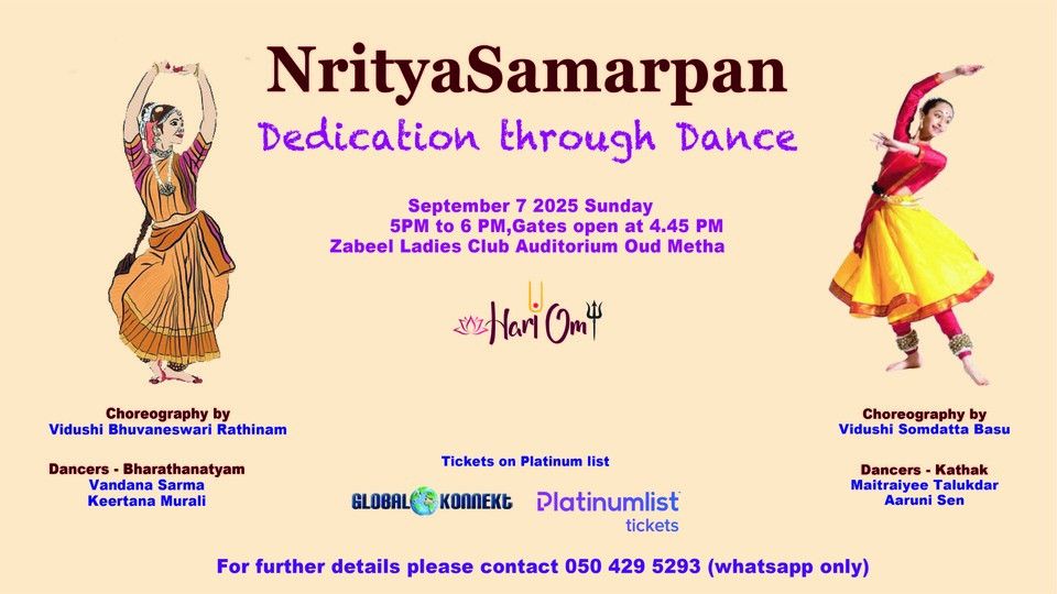 Nritya Samarpan Live in Dubai