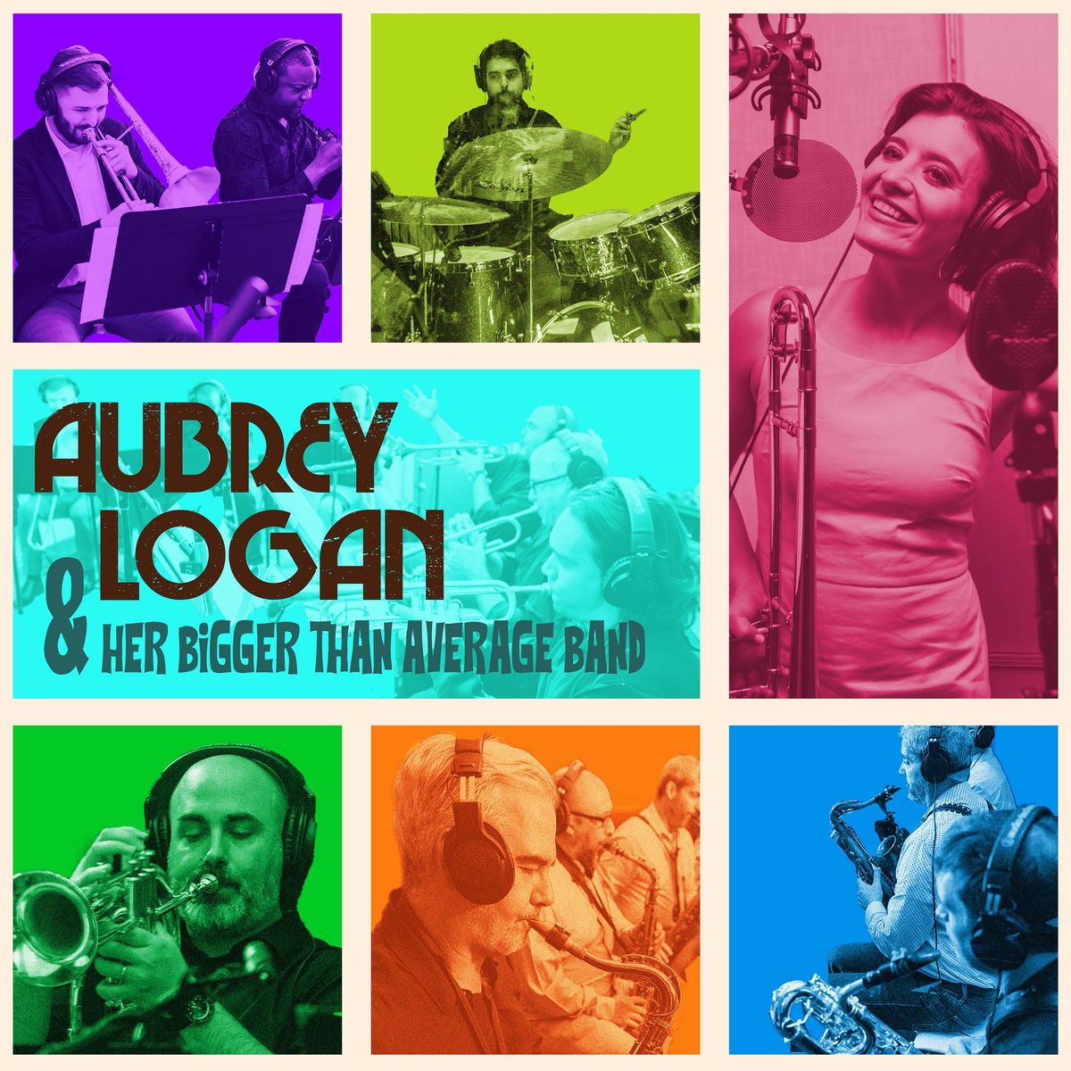 Aubrey Logan & her Bigger than Average Band LIVE TAPING at Monks Jazz