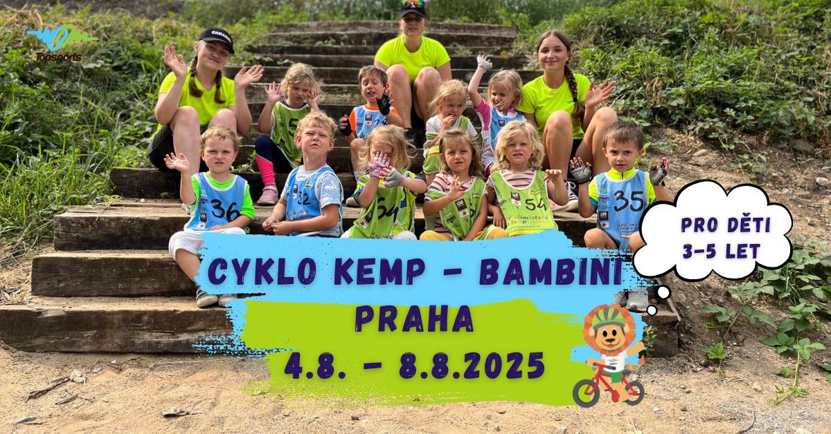 Cyklo kemp BAMBINI - Praha