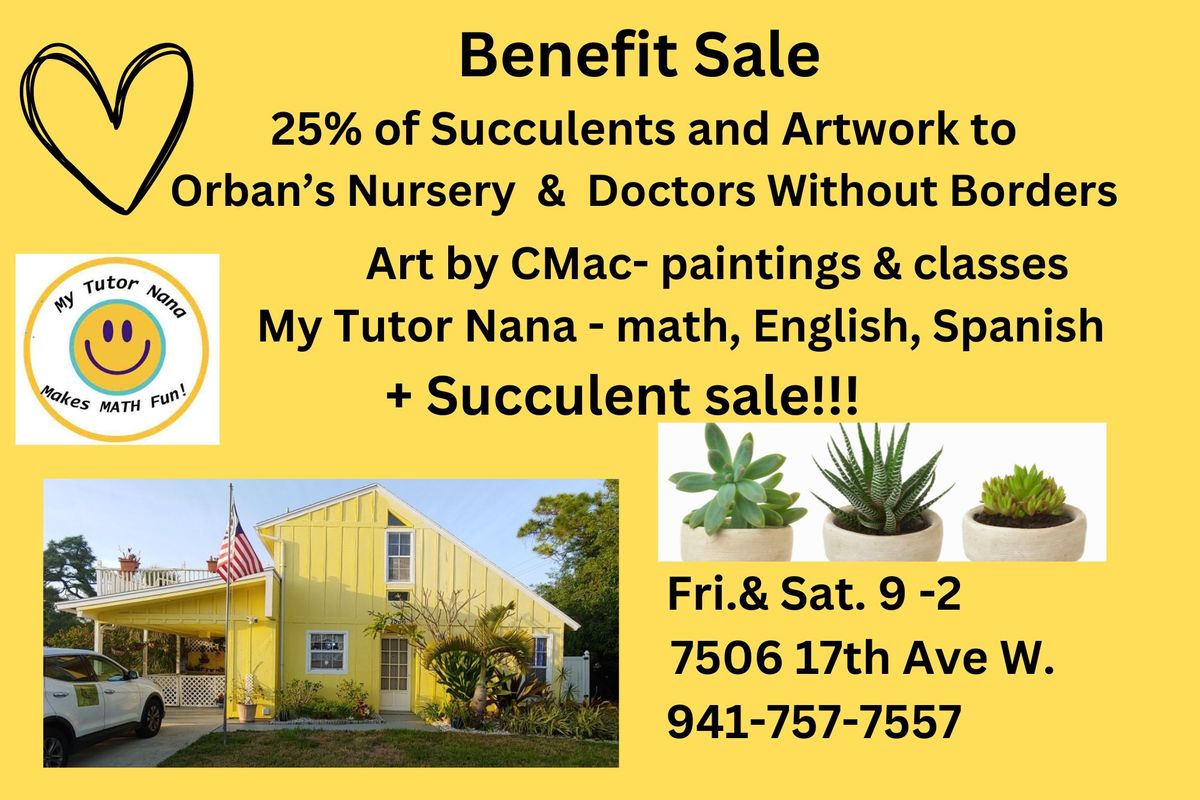 ARTbyCMac Benefit Sale