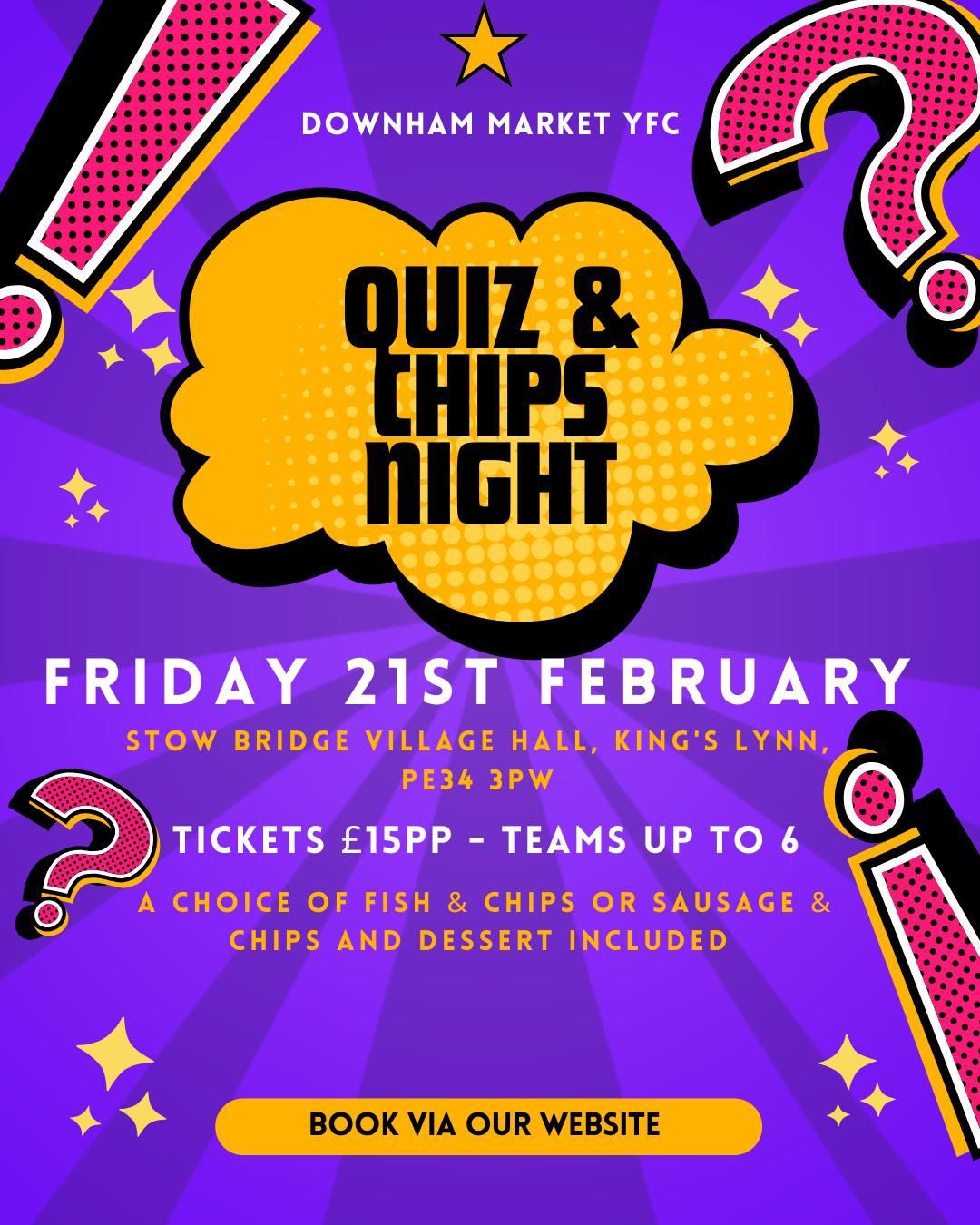 Quiz & Chips Night 