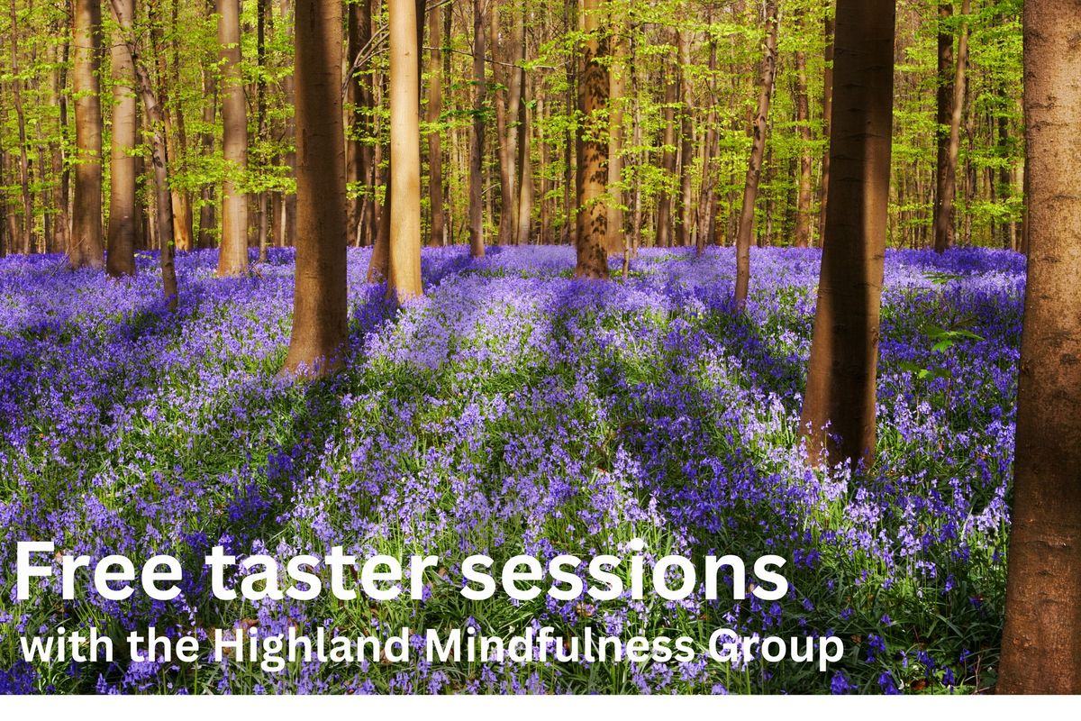 Free Mindfulness Taster Sessions in Invergordon