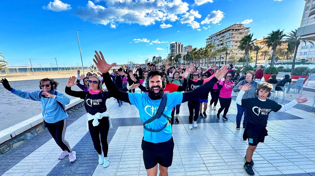 26 Enero FitnessWalk\u00ae en Torrevieja, Paseo Mar\u00edtimo 