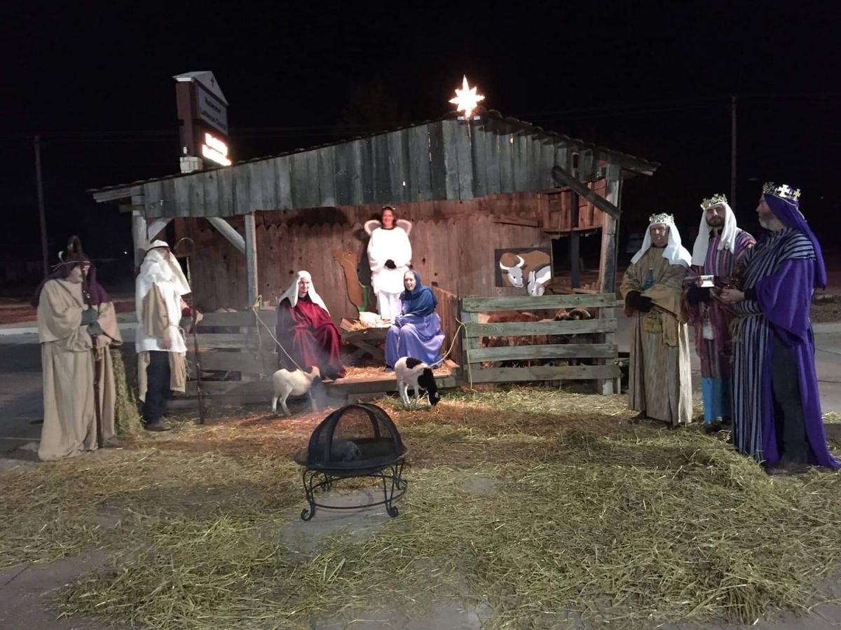 Christmas craft show and live nativity 