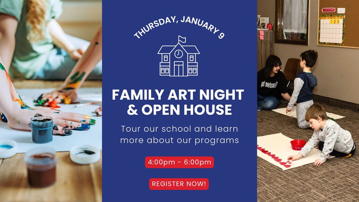 Family Art Night on January 9th!