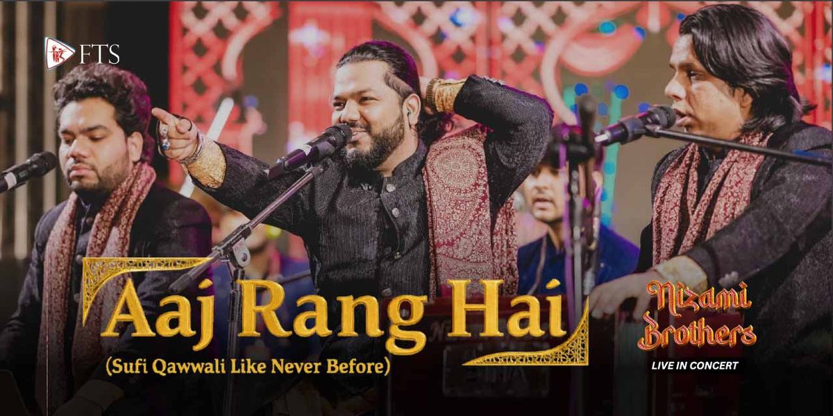 Aaj Rang Hai - Nizami Brothers Live