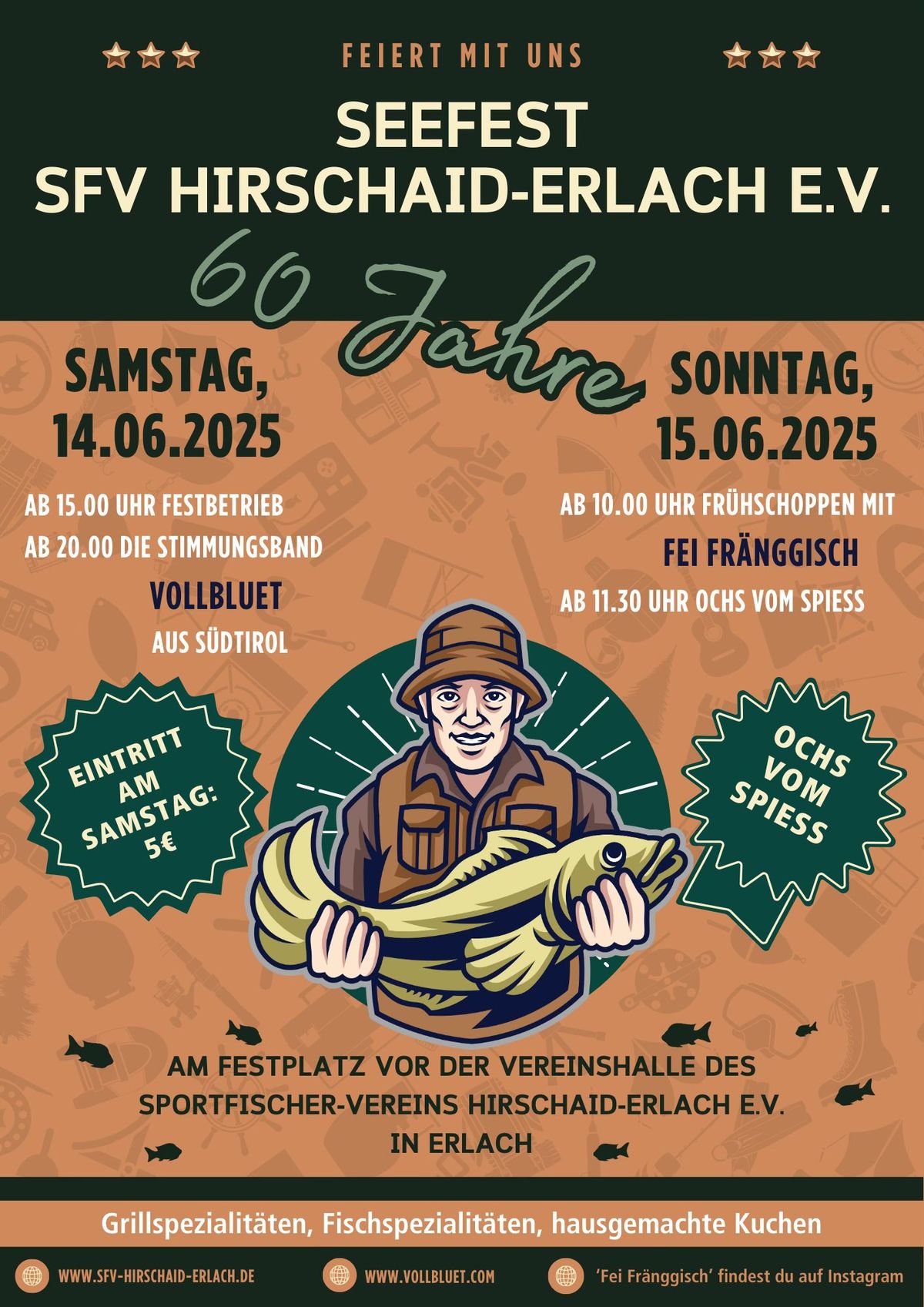 60 Jahre Sportfischer-Verein Hirschaid-Erlach e.V. - Seefest