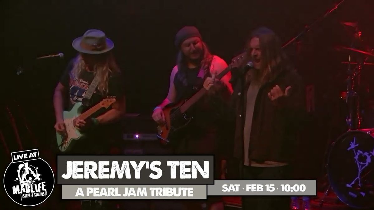 Jeremys Ten - A Pearl Jam Tribute