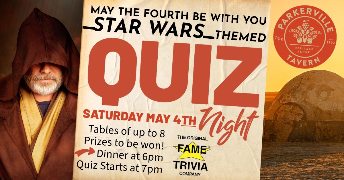 Star Wars Quiz Night