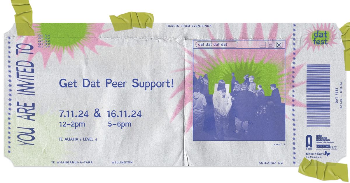 Get DAT Peer Support!