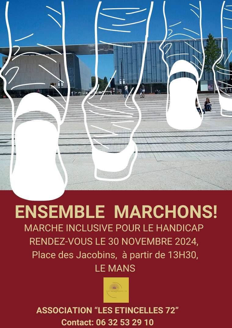 ENSEMBLE MARCHONS ! Marche Inclusive pour le Handicap 