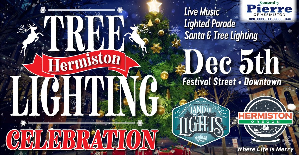 Hermiston Tree Lighting Celebration