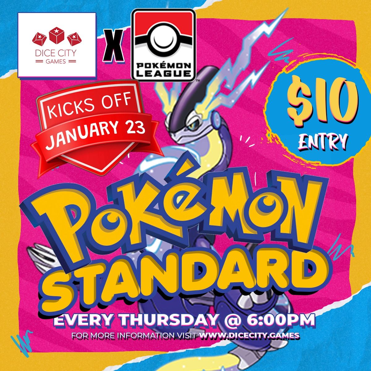 Pokemon Standard - Every Thursday @6:00PM