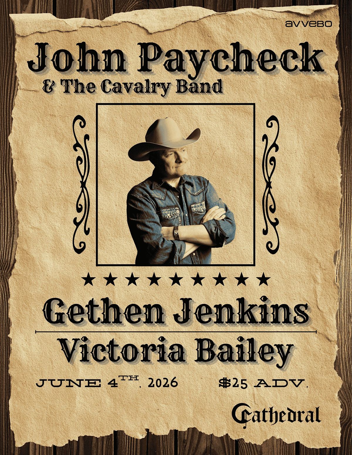 John Paycheck live at The Cathedral