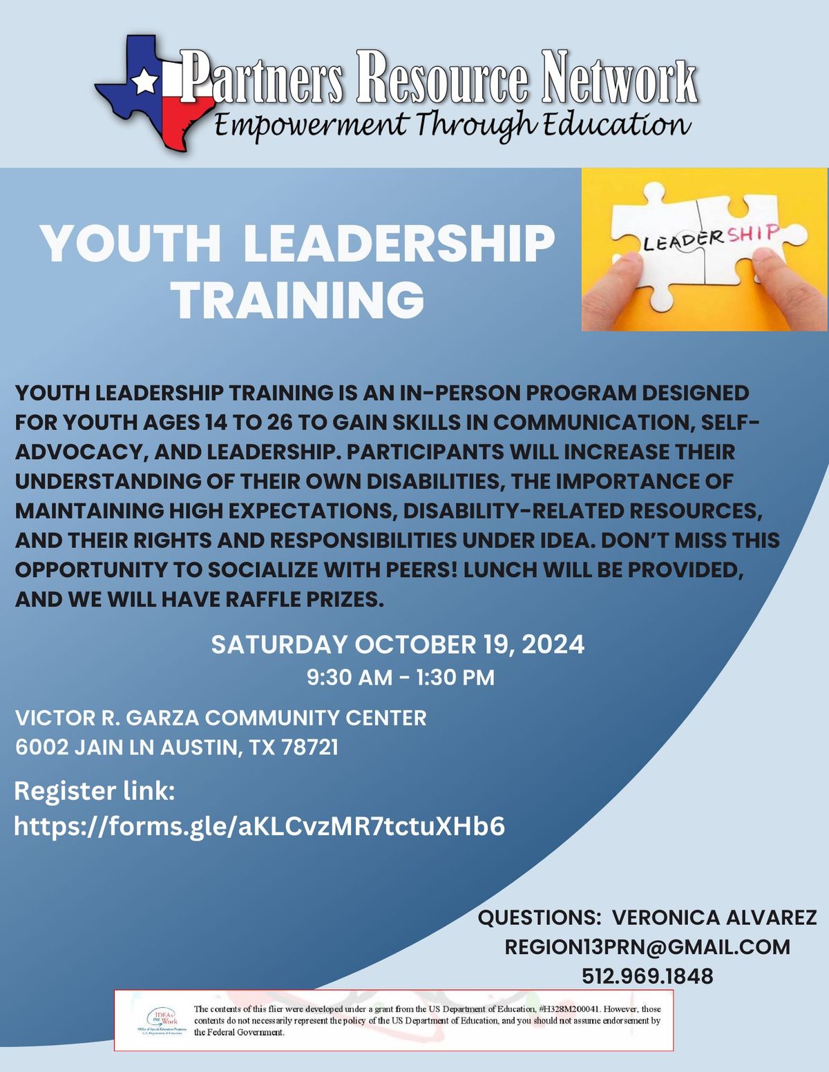 Youth Leadership Training - Austin 