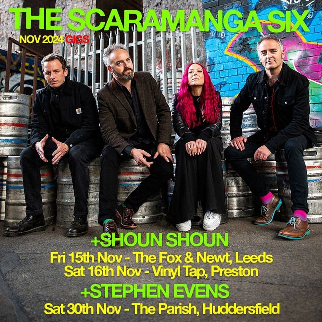 The Scaramanga Six + Shoun Shoun + Zvilnik