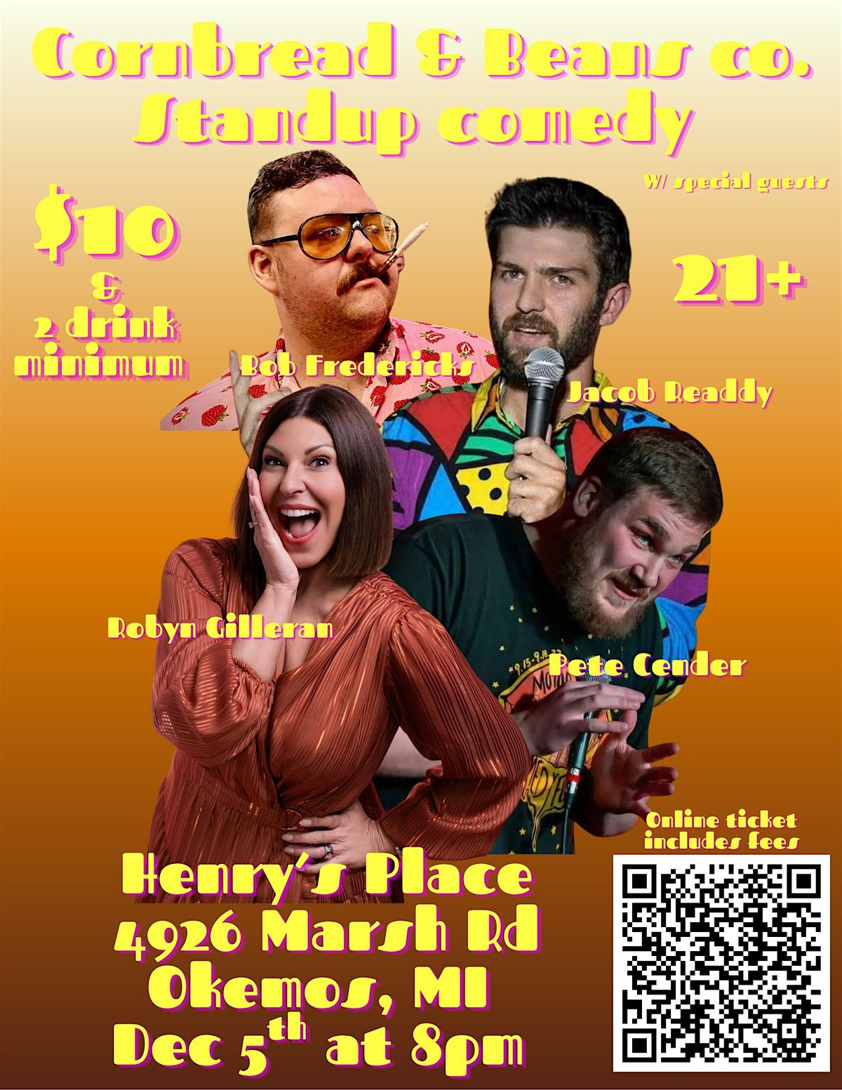 Cornbread and Beans Comedy Show