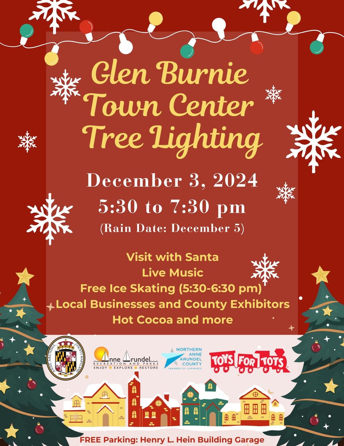 Glen Burnie Town Center Tree Lighting