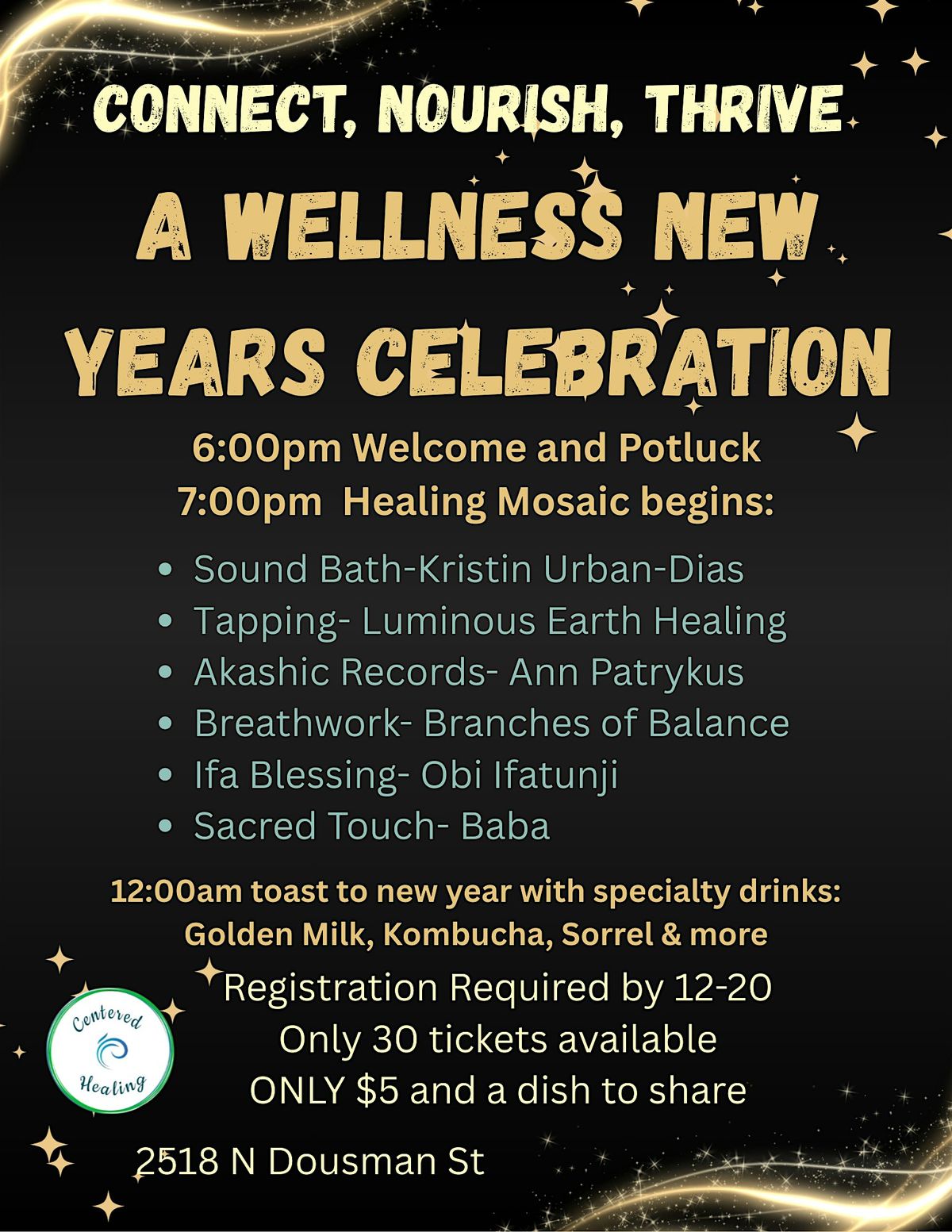 Wellness New Years Eve Celebration