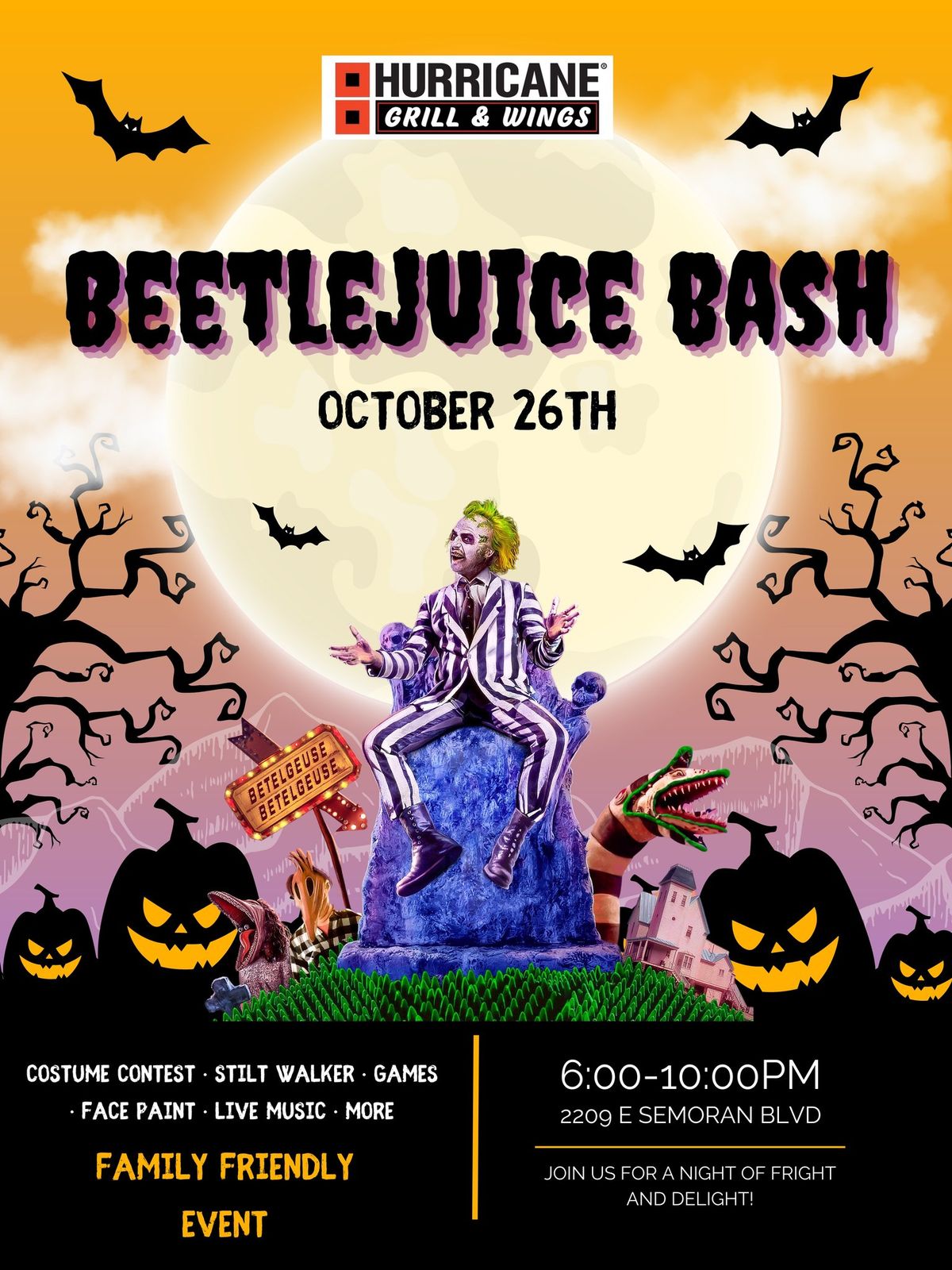 Beetlejuice Halloween\/Watch Party 