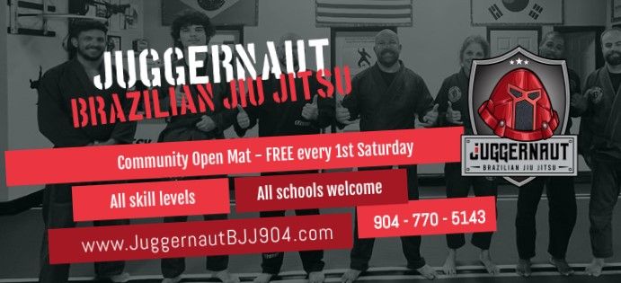 BRAZILIAN JIU JITSU - Community Open Mat - FREE every 1st Saturday of the month