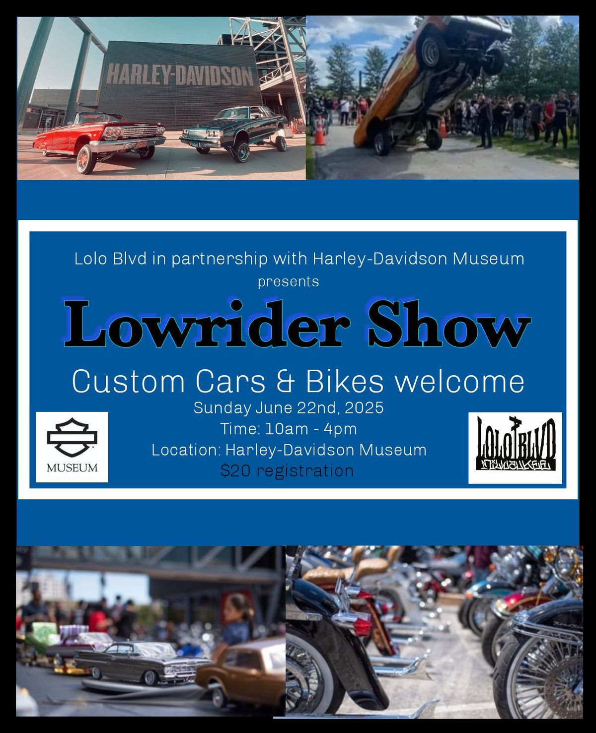 Lowrider & custom car\/bike show