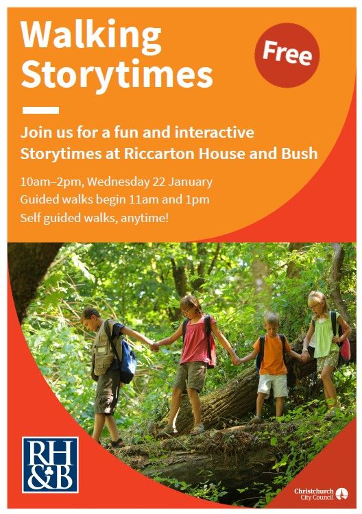 Walking Storytimes at Riccarton House