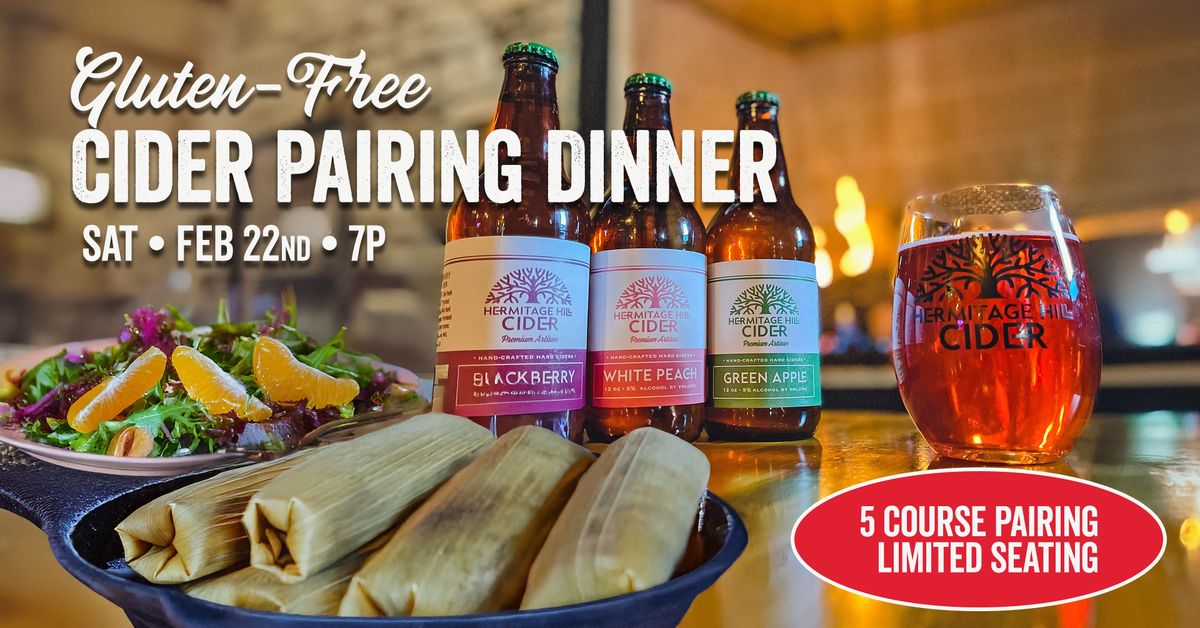 GF Cider Pairing Dinner