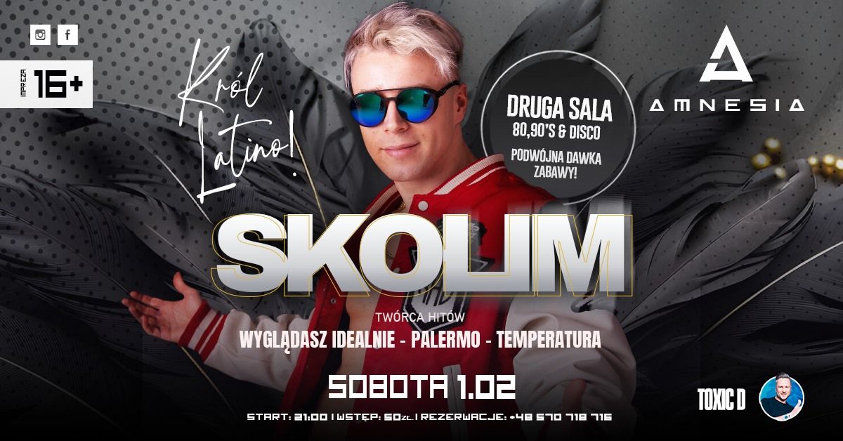 SKOLIM\u2b50\ufe0f01.02\u2b50\ufe0fSOBOTA\u2b50\ufe0fAMNESIA WEJHEROWO\u2b50\ufe0f