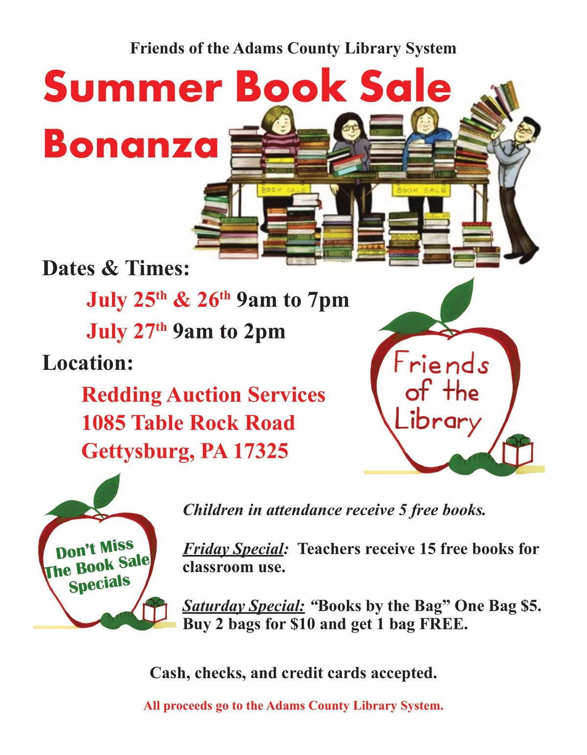 Summer Book Sale Bonanza