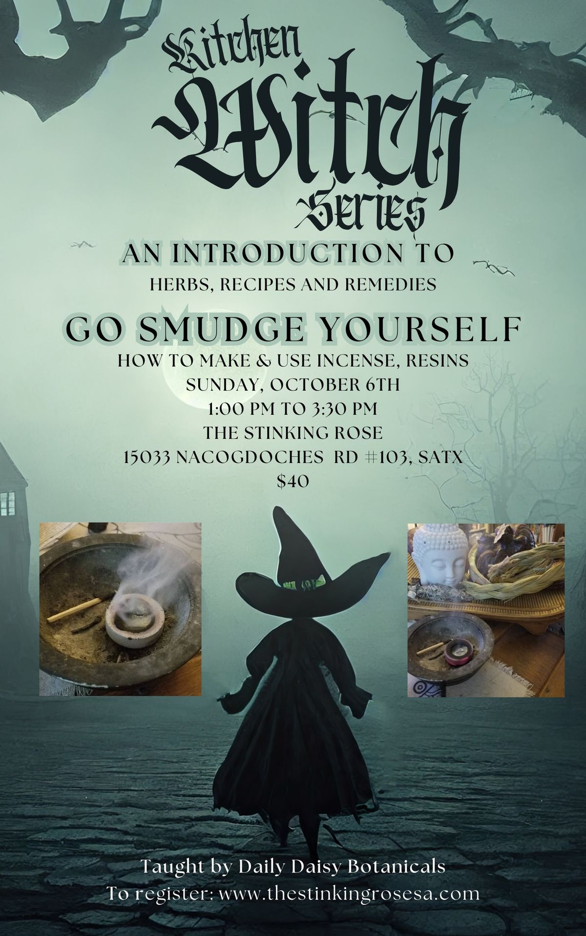 Kitchen Witch Series: Go Smudge Yourself!