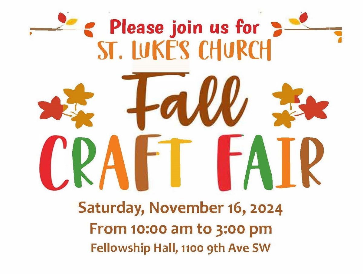 St. Luke's Church Fall Craft Fair