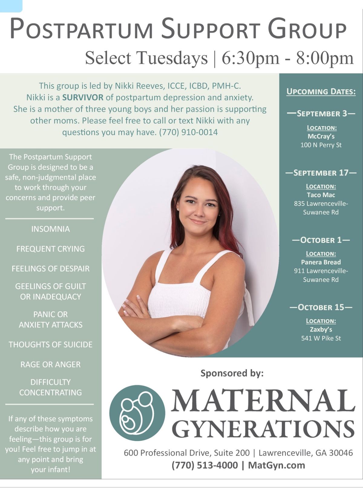 Postpartum Support Group