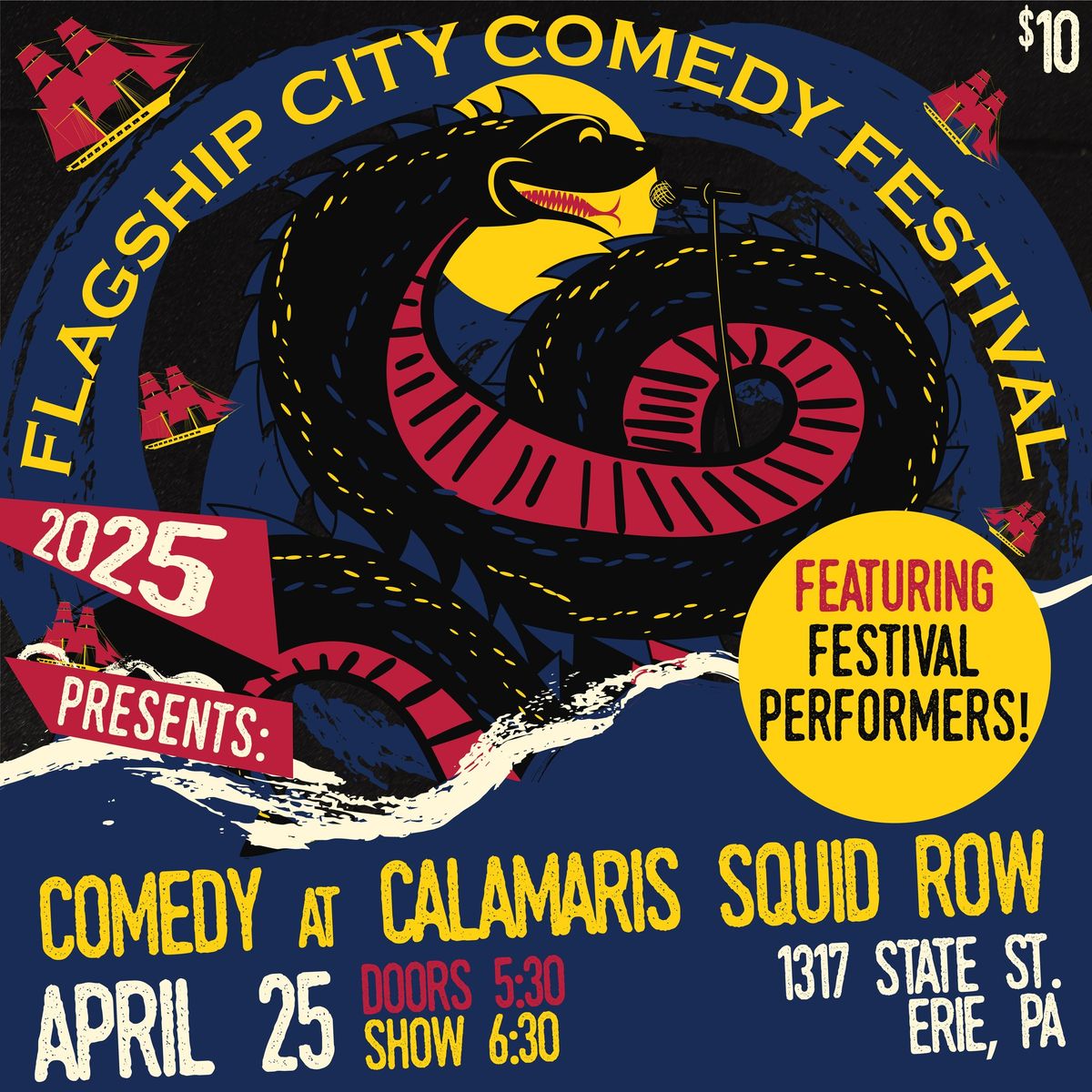 Comedy at Calamari's Showcase - FCCF 2025