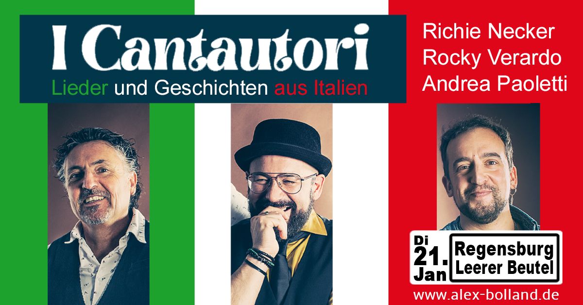 I Cantautori - Richie Necker, Rocky Verardo & Andrea Paoletti