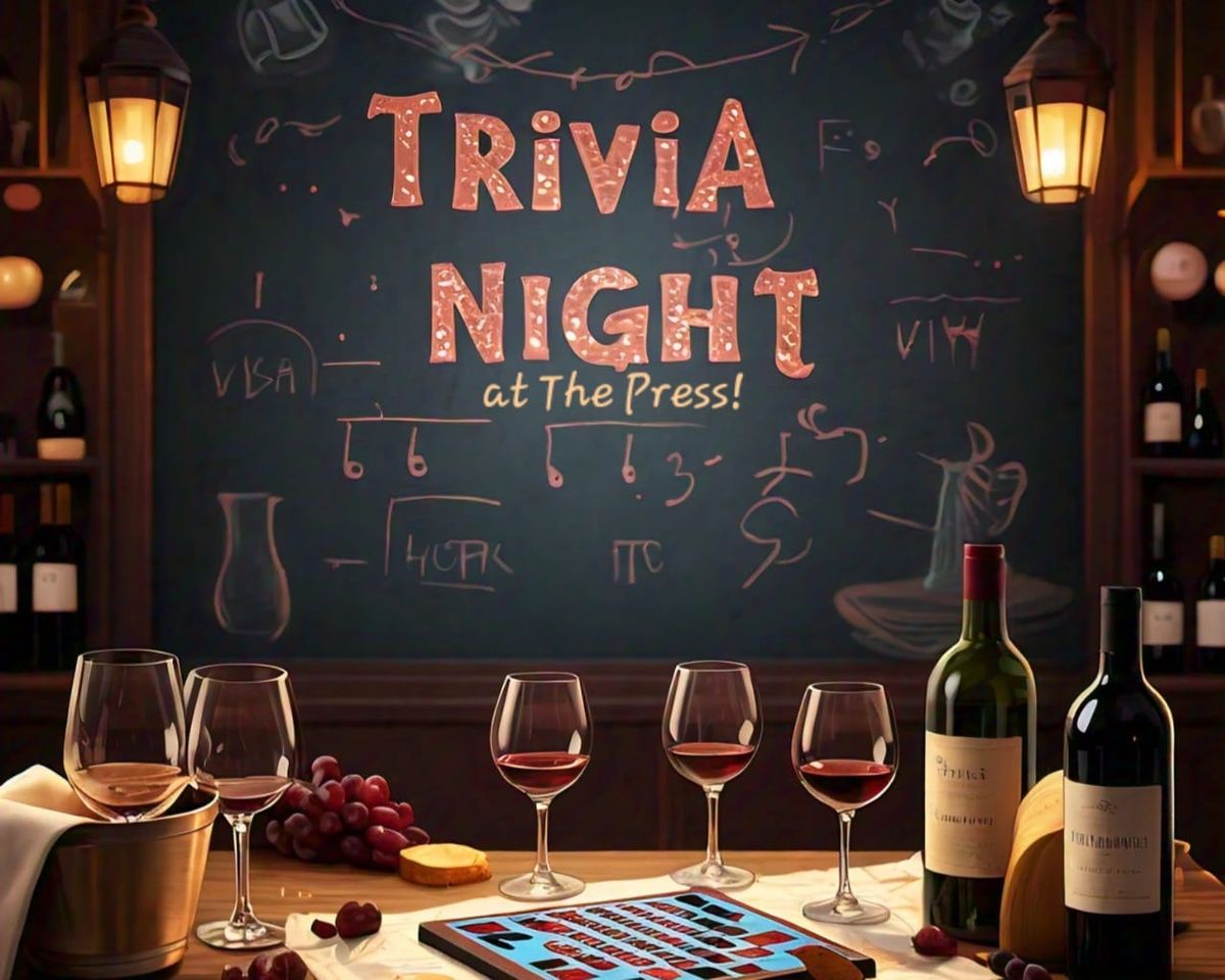 TRIVIA Night at The Press!