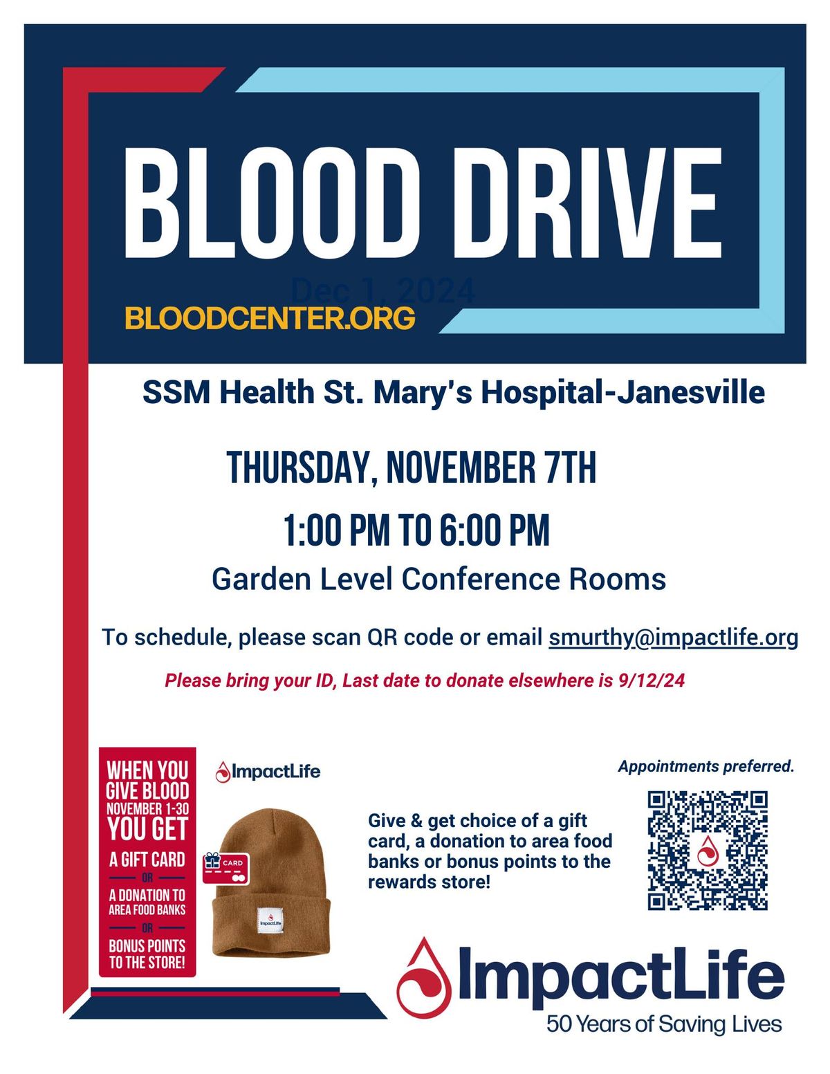 Blood Drive - Janesville