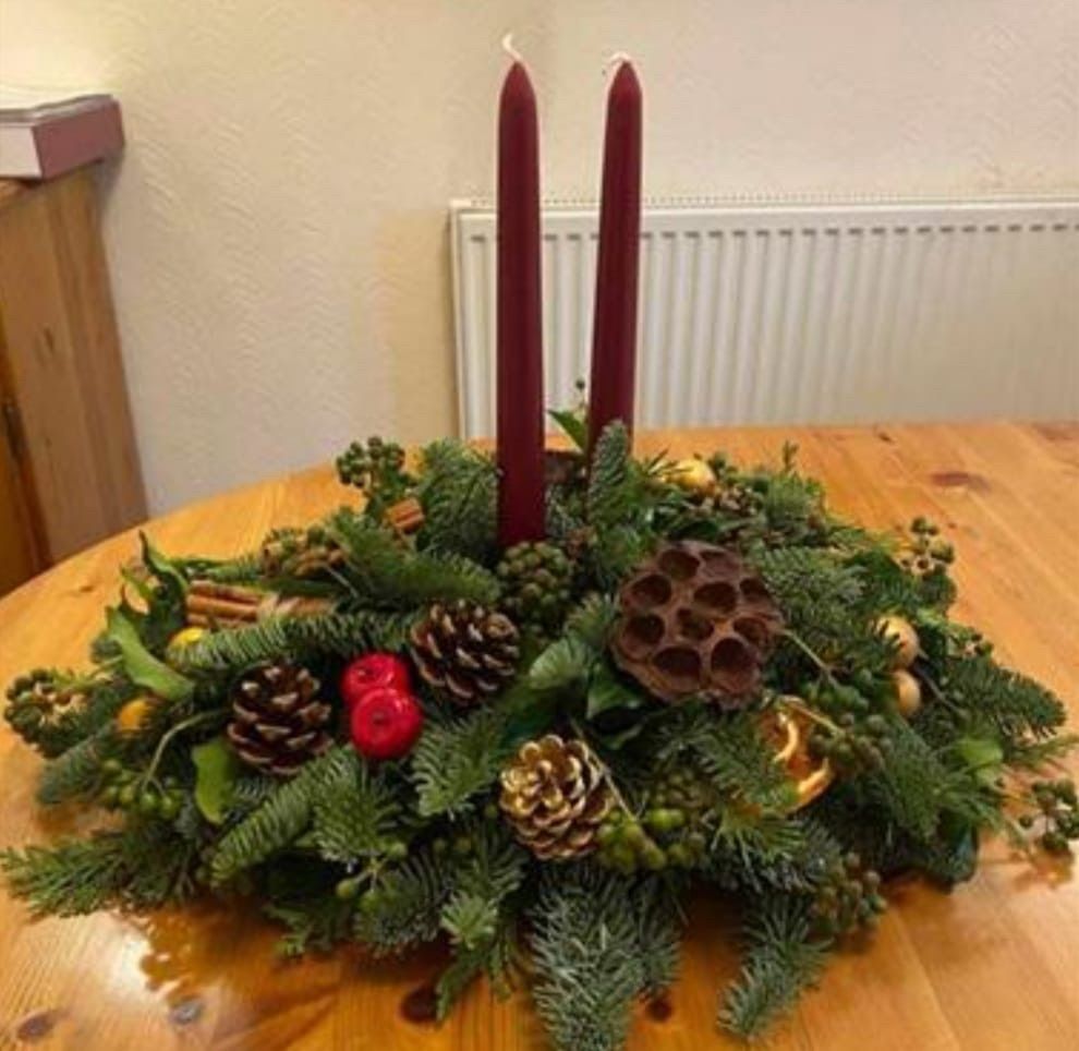 Christmas Table Arrangement Workshop