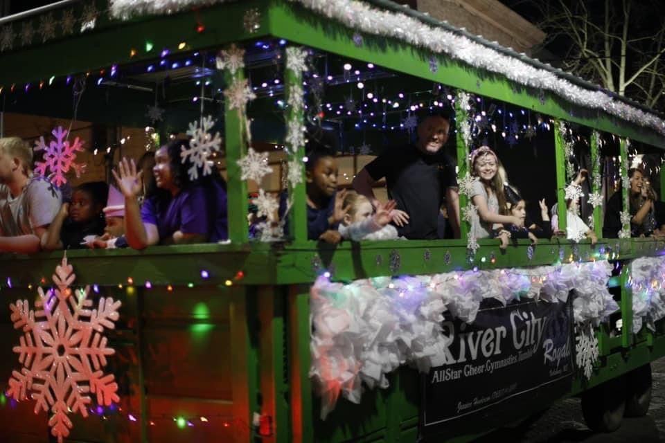 Downtown Vicksburg, MS Christmas Parade of Lights 