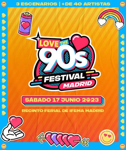 Love the 90's Festival Madrid 2023