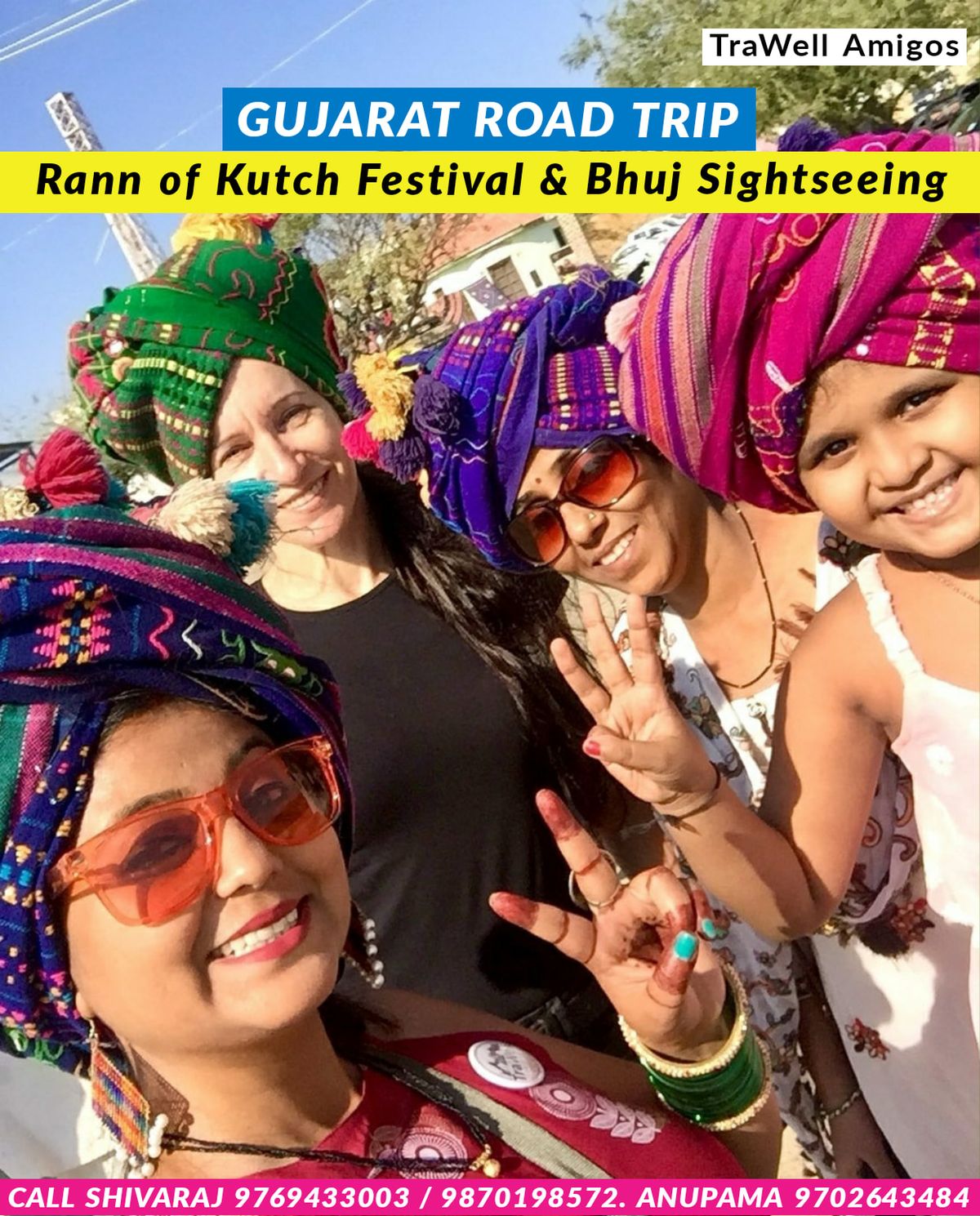 TraWell Amigos:: White Rann of Kutch Festival n Bhuj Sightseeing