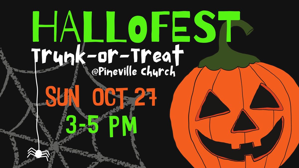 HalloFEST \/\/ The Trunk-or-Treat Festival!