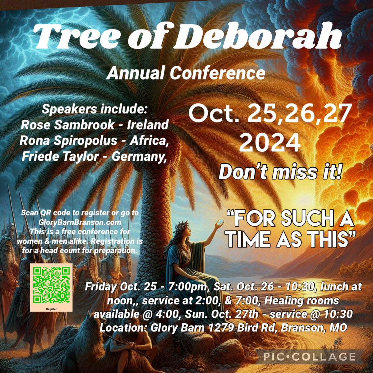 Tree of Deborah 2024 