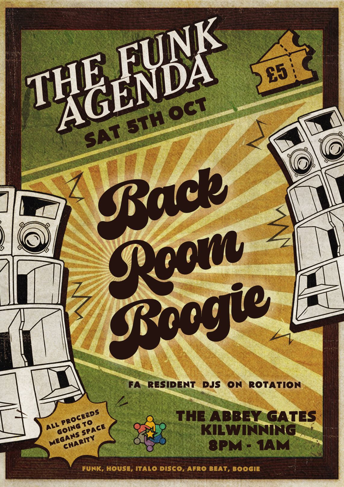 The Funk Agenda - Backroom Boogie (Megans Space Charity event)