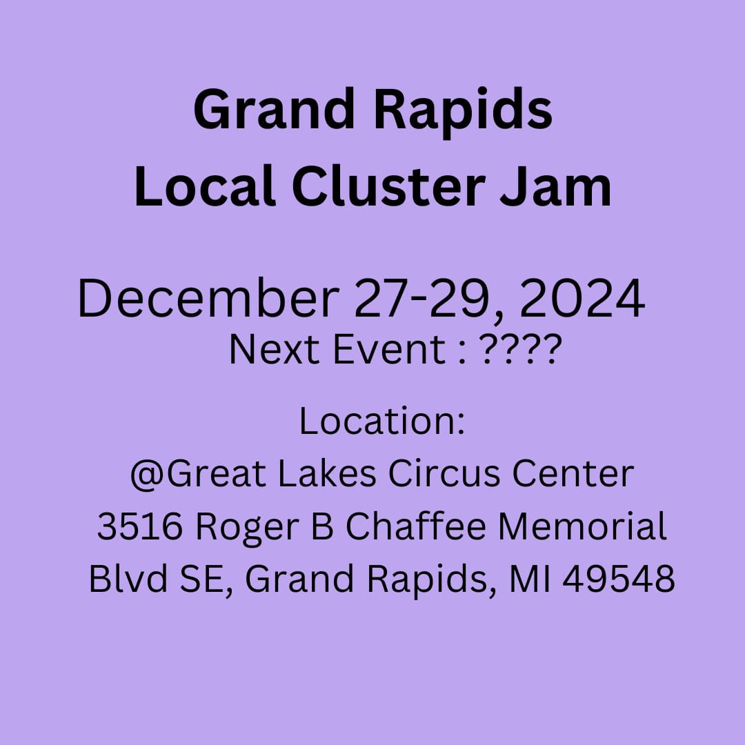 Grand Rapids Local Cluster Jam