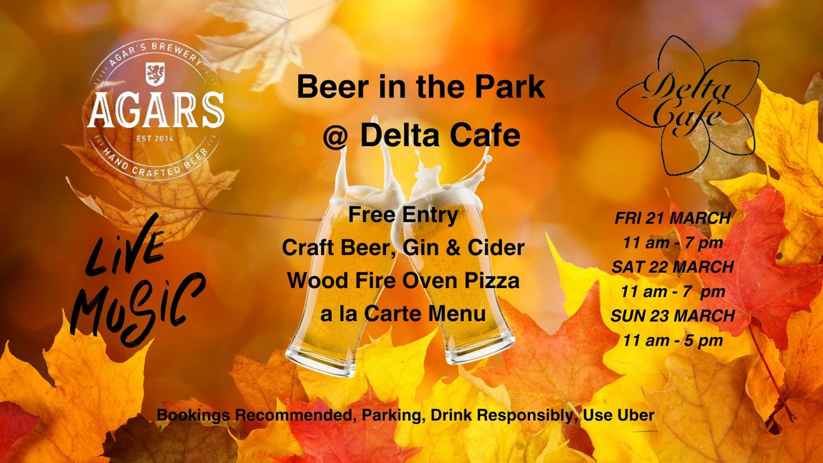 Beer in the Park @Delta Cafe