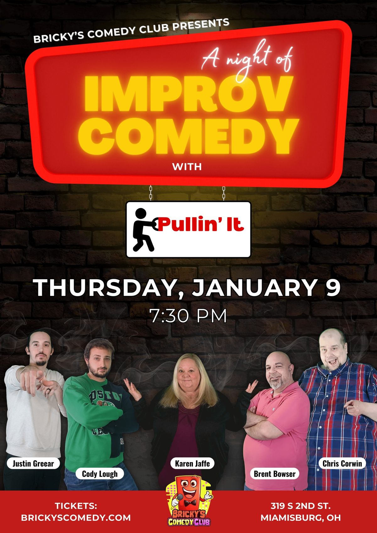 PULLIN' IT: A NIGHT OF IMPROV COMEDY