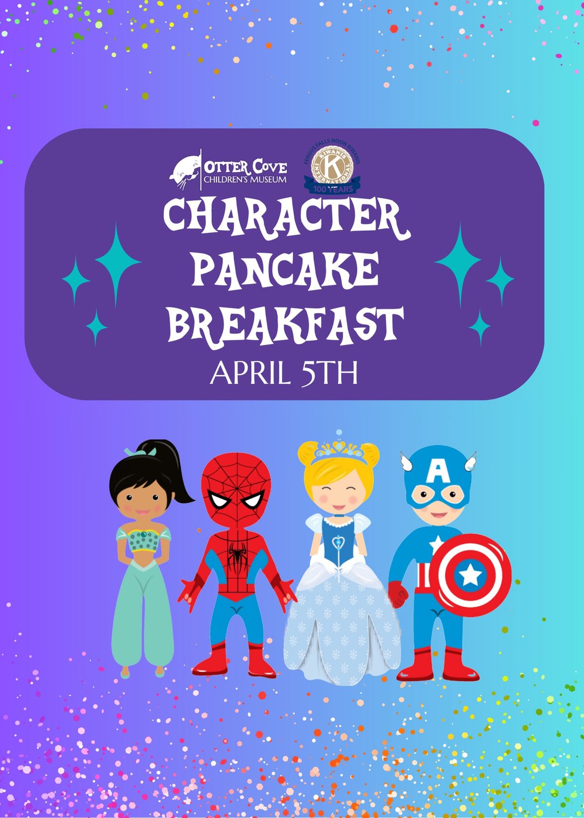 Character Pancake Breakfast 2025