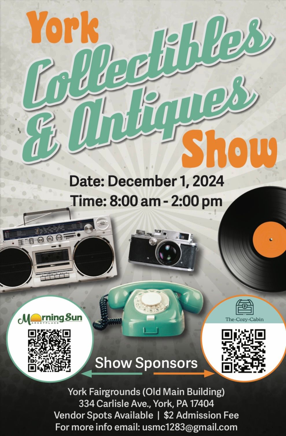 2nd Annual York Collectibles & Antiques Show