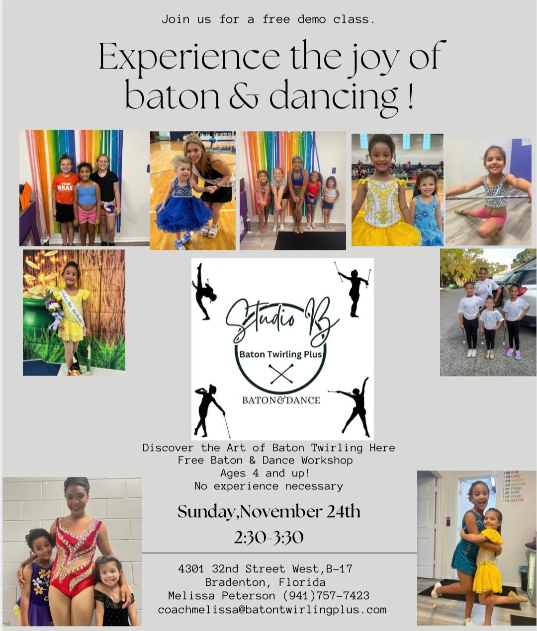 Free Baton & Dance Class!